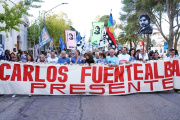 A 18 años del asesinato de Fuentealba, los docentes neuquinos paran y marchan.
